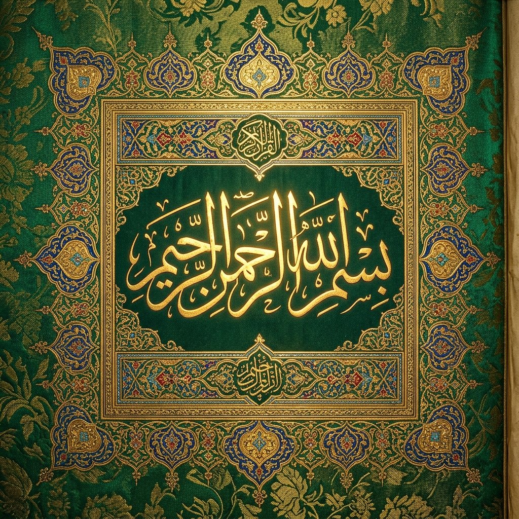 Aesthetic Islamic Calligraphy Art Background